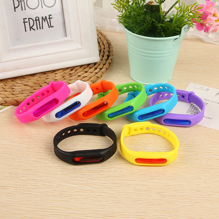 Kids protecting non-toxic silicone mosquito repellent bracel