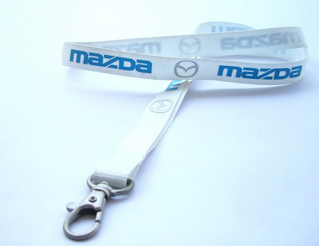 Custom Logo Polyester Badge Strap