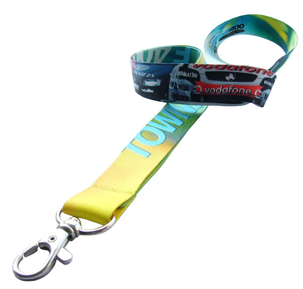 Neck Lanyard with                   Sublimation Logo