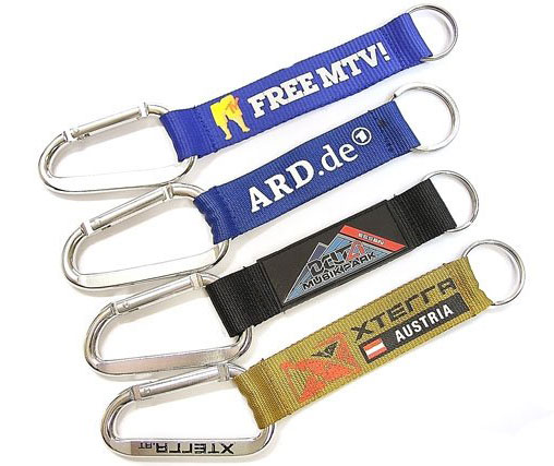 Custom Logo Carabiner                            Short Strap