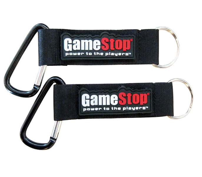 Carabiner Short Strap with Rubber Patch