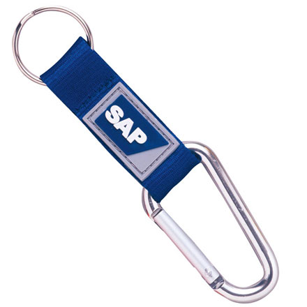 Promotional Carabiner Short Strap