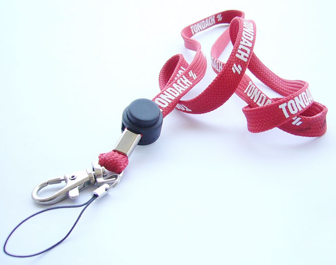 Tubular Lanyard with Adjustable Buckle