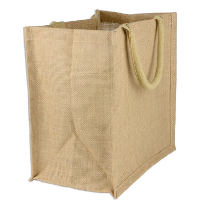 Natural Fiber Jute Tote Bag