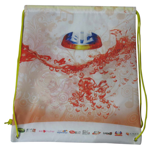 Polyester Sublimation Drawstring Bag