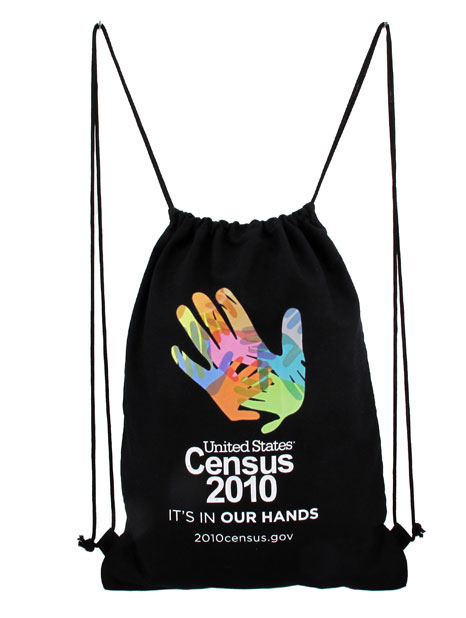 Cotton Drawstring Backpack