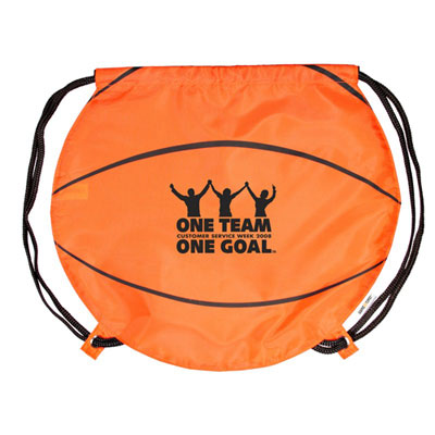 Game Time!Basketball Drawstring Backpack