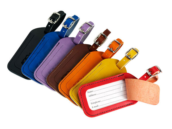 Leather Luggage Tag