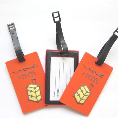 Luggage Tag with Adjustable Strap