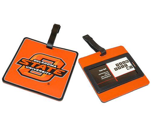 Custom Logo Soft Rubber Luggage Tag