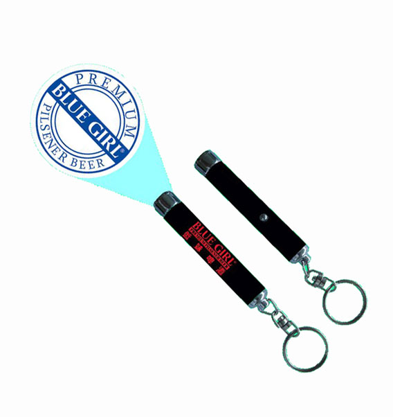 Keychain with LED                 Projector Logo