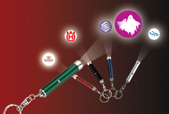 Logo Projector Keychain