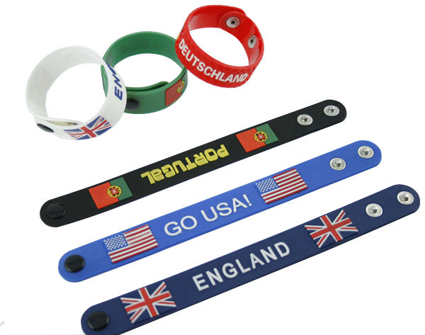 Soft PVC Rubber Bracelet