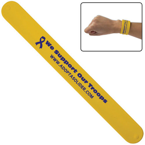 Custom Pinting Silicone Slap Bracelet