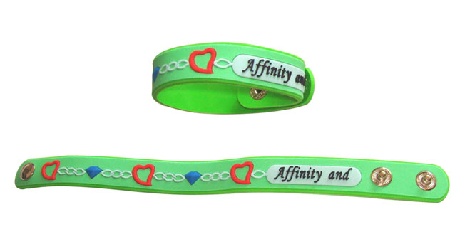 Custom Rubber Bracelet
