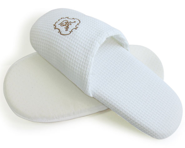 Embroidery Hotel Slippers