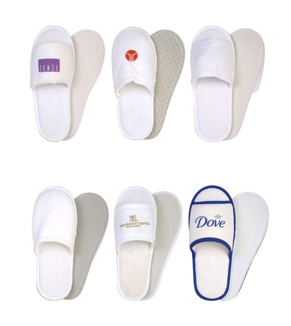Custom Logo Hotel Slippers