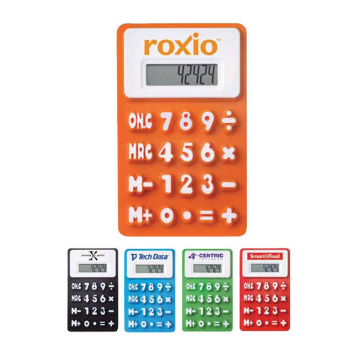 8 Digits Silicone Calculator