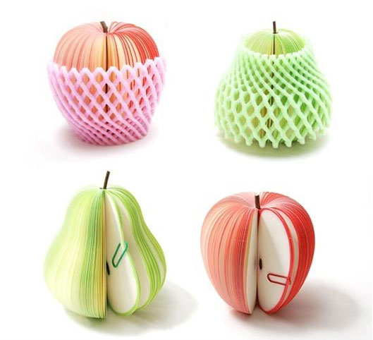 Apple Shape Memo Pad Sticky Note