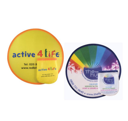 Promotional Fabric Folding Frisbee