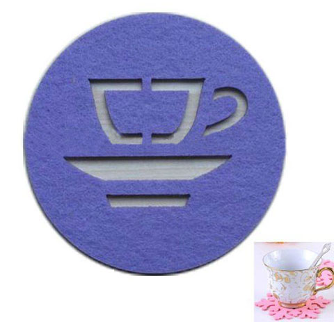 Round Felt Coaster