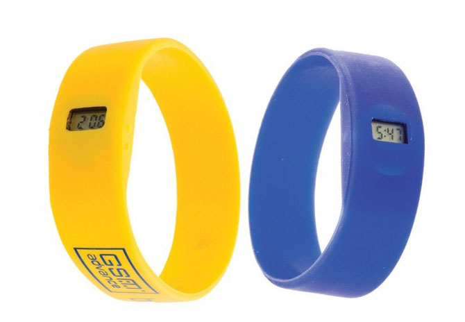 Sport Silicone Watch with            Custom Logo